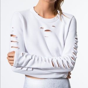 Alo Yoga Ripped Warrior Long Sleeve